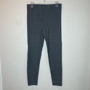 FOREVER 21 Heather Gray Leggings w/Wide Waistband Size L